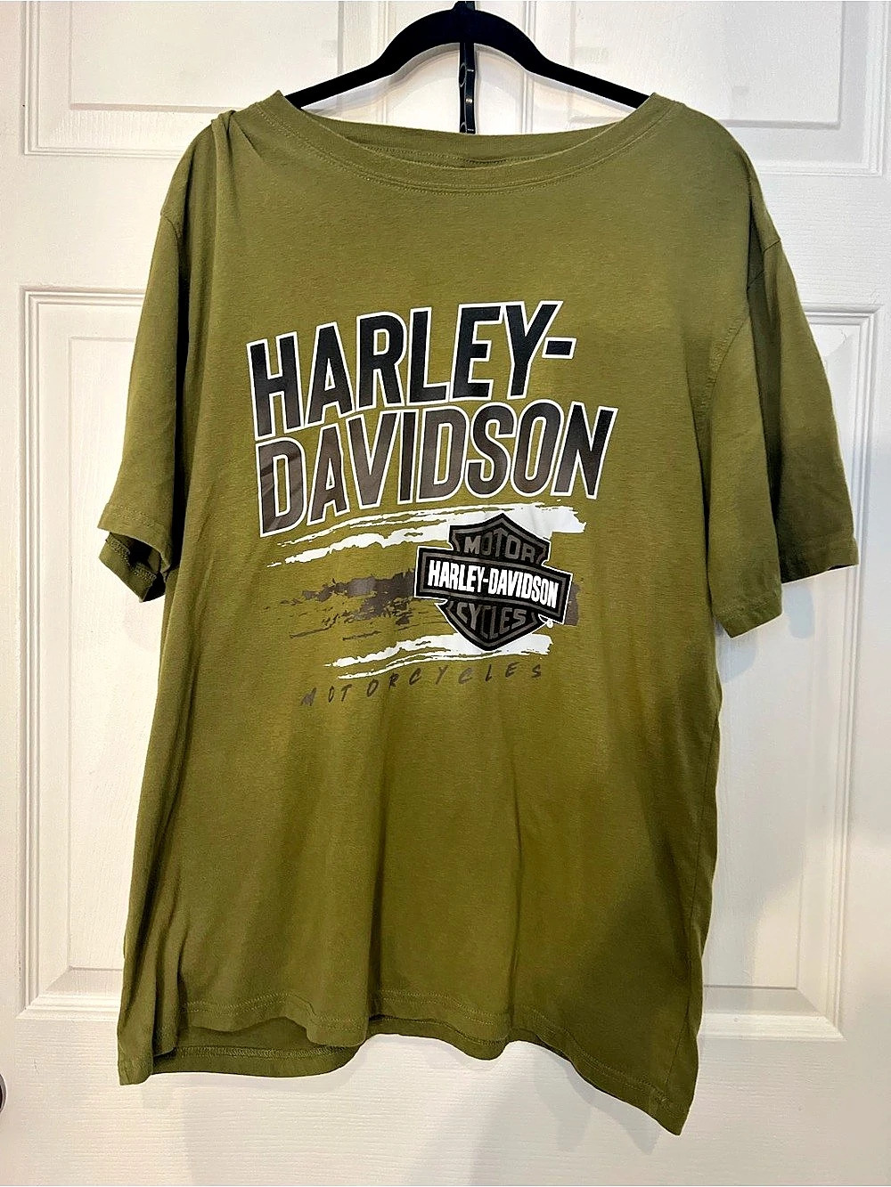 Harley-Davidson Grand Turk Harley-Davidson T-Shirt Graphic T-Shirt Green XL